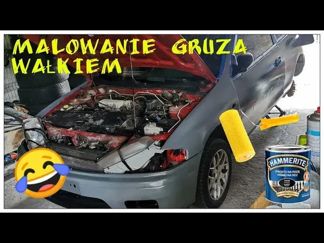 Jak tanio pomalować auto wałkiem? Poradnik, farby, efekty.