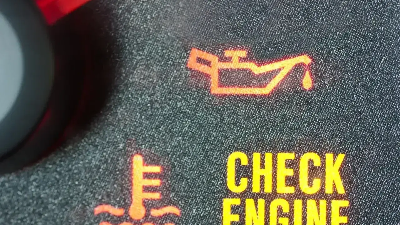 Żółta kontrolka oleju i "CHECK ENGINE" świecą się na desce rozdzielczej. Czas sprawdzić poziom oleju i silnik.