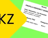 Profil kierowcy zawodowego z numerem PKZ Jana Kowalskiego. Numer PKZ: 2345 12345 12345 1.