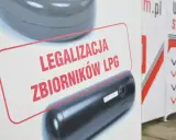 Dowiedz się, ile kosztuje legalizacja butli LPG. Reklama informuje o usługach stacji LPG, mechaniki i elektryki.