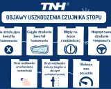 Objawy uszkodzenia czujnika stopu: niedziałające lub ciągłe światła hamowania, błędy na desce, problemy z tempomatem, uruchomieniem auta, zmianą biegów i słabsza moc.