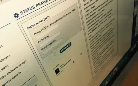 Sprawdź status prawa jazdy, wpisując PESEL, imię i nazwisko. Dowiedz się, ile czeka się na prawo jazdy.