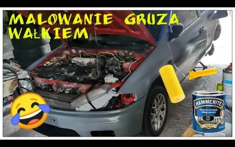 Jak tanio pomalować auto wałkiem? Poradnik, farby, efekty.