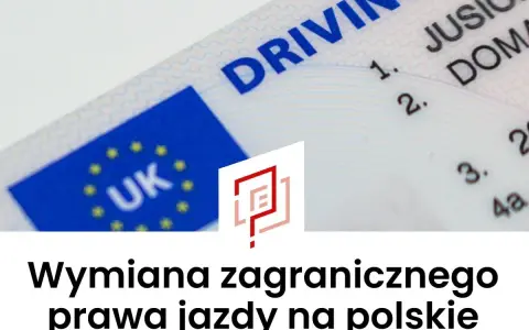 Wykaz praw jazdy honorowanych w Polsce: brytyjskie prawo jazdy z UE i polskie prawo jazdy.