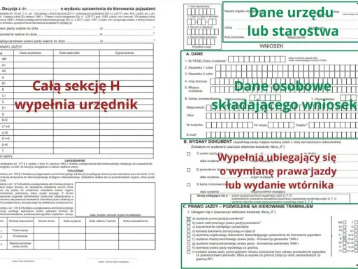 Jak zrobić prawo jazdy? Wypełnij wniosek o wydanie dokumentu, podając dane osobowe i wybierając odpowiednią kategorię pojazdu.