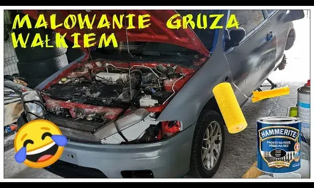 Jak tanio pomalować auto wałkiem? Poradnik, farby, efekty.
